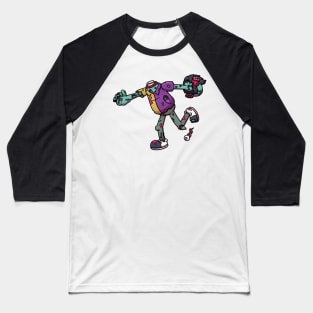 Bowling Zombie Baseball T-Shirt